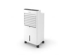 Olimpia Splendid 99311 Peler 8 Turmventilator Kühler Ionisator mit Fernbedienung, Timer und Kanister 8 Liter, 400 m3/h, 75 W
