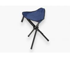 6817570 Klapphocker faltbar mit Tasche blau
