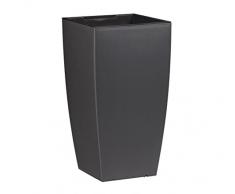 Dehner Pflanztopf mit Bewässerungssystem, ca. 66 x 36 x 36 cm, Kunststoff, anthrazit