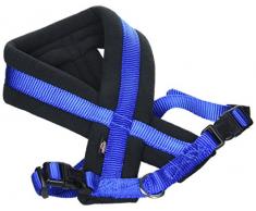 Trixie 20382 Premium Geschirr, S-M: 40-60 cm/25 mm, blau