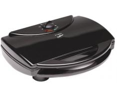 Aviken 906.554, Original Waffel-Automat für drei belgische Waffeln, Aluminium-Guss-Platten mit Greblon-Beschichtung, 1.600 Watt, schwarz