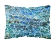 Caroline s Treasures bb5360pw1216 Aal unter Wasser Canvas Stoff Dekoratives Kissen, 12hx16 W, Multicolor