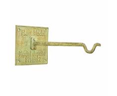 Esschert Design Wandhaken, Garderobenhaken aus Gusseisen
