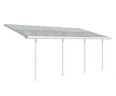 Palram Carnival Terrassenüberdachung, Weiß