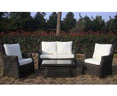 Baidani Rattan Garten Lounge Garnitur Palace