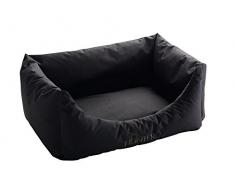 HUNTER Gent Hundesofa, wasserabweisend, schmutzabweisend, antibakteriell,100 x 70 cm, schwarz