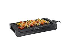 Russell Hobbs Grill Teppanyaki Fiesta (Elektrogrill, 45 x 25 cm herausnehmbare & antihaftbeschichtete Tischgrill – Platte), variable Temperatureinstellung, Fettauffangschale, 2400W, 22550-56