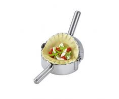 Best Utensils Ravioli-Form Pierogi Teigschneider, Edelstahl, Küchenzubehör L silber