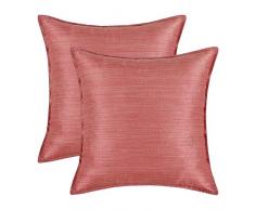 CaliTime Kissenbezüge, Kissenhülle 2 Stück Kissen Werfen Kissen Abdeckungen Fälle Schutz Muscheln zum Couch Sofa Schlafzimmer Zuhause Weihnachten Dekor (66cm X 66cm)