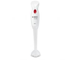 Bosch Hausgeräte Bosch MSM14000 Stabmixer CleverMixx, 400 W, Vier-Klingen Messer QuattroBlade, Mixfuß, weiß/dunkle rot, Kunststoff, Edelstahl