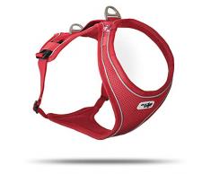 Curli Belka Comfort Geschirr, Red