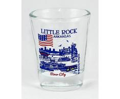 Little Rock Arkansas Great American Cities Collection Shot Glas