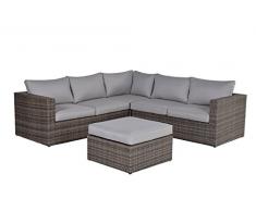 Garden Impressions 13750WF Lounge Set, New Kubu, 240,5 x 240,5 x 65 cm