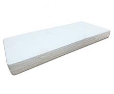 FMP Matratzenmanufaktur FMP 1-0027 orthopädische 7 Zonen Kaltschaummatratze Noblesse Medicottbezug, 140 x 200 cm, H2
