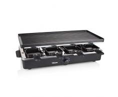 Tristar Raclette für bis zu 8 Personen - mit 8 antihaftbeschichteten Pfännchen, RA-2995