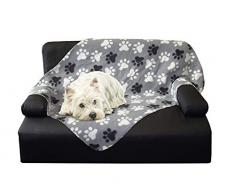 Nobby 60870 Hundedecke Classic Pippa grau L x B: 70 x 100 cm, M, grau