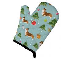 Caroline s Treasures bb4844ovmt Weihnachten Corgi Ofenhandschuh, 30,5 cm von 21,6 cm Multicolor