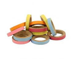 Parrot Essentials 720059 12 Stück Spielzeug Papierringe für Papageien, Klein, 160 g