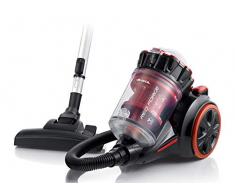 Ariete Red Force 2754, Beutelloser Staubsauger, rot/schwarz