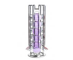 Bialetti Kapselhalter aus Stahl mit drehbarem Sockel – für bis zu 28 Bialetti Kapseln