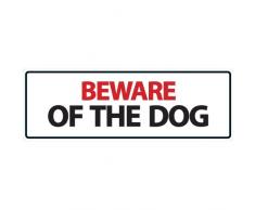 Magnet & Stahlschild Beware of The Dog Landschaftsbild