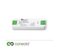 conecto LED Netzteil Transformator - 12 Volt LED-Trafo für LED Leuchtmittel und Lampen 30 Watt - Slimline
