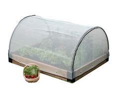 Haxnicks Glasglocke im Hochbeet Micromesh Cover