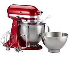 Kitchenaid 5KSM185PSECA 4,8l Küchenmaschine,Liebesapfelrot, rot