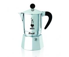 Bialetti 5903 Espressokocher Break 6 Tassen, Aluminium