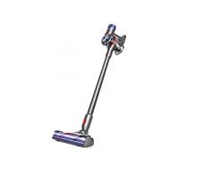 Dyson V7 Animal Extra beutel- & kabelloser Staubsauger inkl. Elektrobürste, Mini-Elektrodüse, Fugendüse & Kombidüse | Handstaubsauger für Allergiker mit Akku, Wandhalterung & Ladestation
