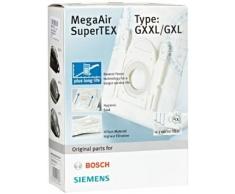 Bosch BBZ4GXXLP2 Staubsaugerbeutel Typ GXXL plus , 4 Filterbeutel und 1 Mikro-Hygienefilter