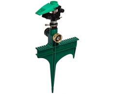 Rain Bird P5RLSP Plastic Impact Sprinkler on Large Metal Spike, Adjustable 0° - 360° Pattern, 25 - 41 Spray Distance