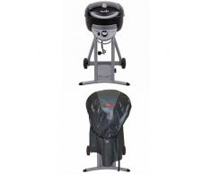 Charbroil Gasgrill Patio Bistro 240, schwarz / mehrfarbig + Abdeckhaube
