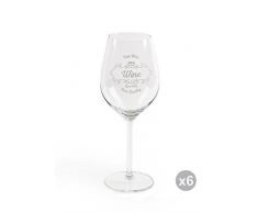 Brunch Time Rotweinglas 6er Set 50 Cl transparent