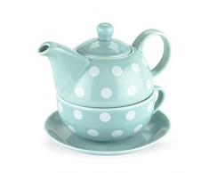 Pinky Up Addison Marrakesch Tee-Set für eine Person, Größe Multisize blau