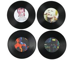 Aquarius SP1014 David Bowie Untersetzer aus Vinyl, mittelgroß, mehrfarbig