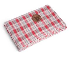 Petface Fenster Scheibe kariert Fleece Decke