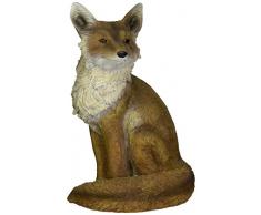 Design Toscano Fabian, der extravagante Fuchs, Gartenfigur