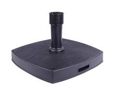RoTaPlastes Schirmständer betongefüllt viereckig 30 kg 48,5 cm dunkelgrau