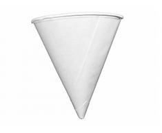 Genpak Harvest Wasserbecher, kompostierbar, recycelbar, gerollter Rand, 800 ct. W4F {Vasos de Agua Conicos} (4 Boxen (800 ct))