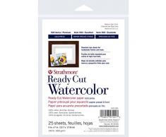 Pro-Art Wandbild 140205Â Papier Strathmore Watercolor Papier Pack 12,7Â cm x 17,8Â cm, 25Â Blatt