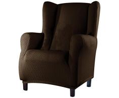 Sucre Sofa Überwurf Ohrensessel Fb. 07-braun