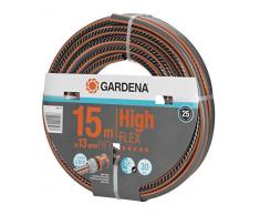 Gardena Comfort HighFLEX Schlauch 13 mm (1/2 Zoll), 15 m: Gartenschlauch mit Power-Grip-Profil, 30 bar Berstdruck, formstabil, UV-beständig (18061-20)