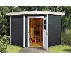weka Gartenhaus 229 Gr.2, anthrazit, 21 mm