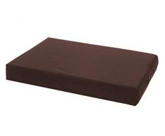 Comfort-Kussen 7MTRS4-AW-CAC Komfort Schaumstoff Haustier Bett Allwetter, 150x100x10 cm, kakao/braun