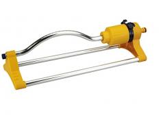 Gr8 Garden 2005728 Compact Bar Sprinkler Rasensprenger oszillierend Pflanzdurchfluss Kit für Schlauch Schlauch Schlauch Multibewässerung System Wasserstrahldüsen Sprüh, gelb