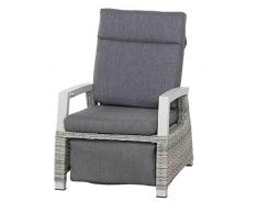 Siena Garden Corido Relaxsessel, weiß