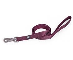 Petface Ox Blood Ditsy Spot Hundeleine, mittel