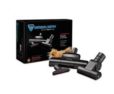 Tierhaar-Premium-Set besteht aus Staubsaugerdüsen zur Tierhaarentfernung im Haushalt und Auto, inkl. Tierhaardüsen für Teppich, Matratzen und Polster