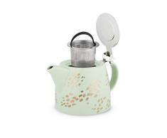 Pinky Up 5104 Harper Teekanne aus gebürsteter Keramik One Size champagnerfarben